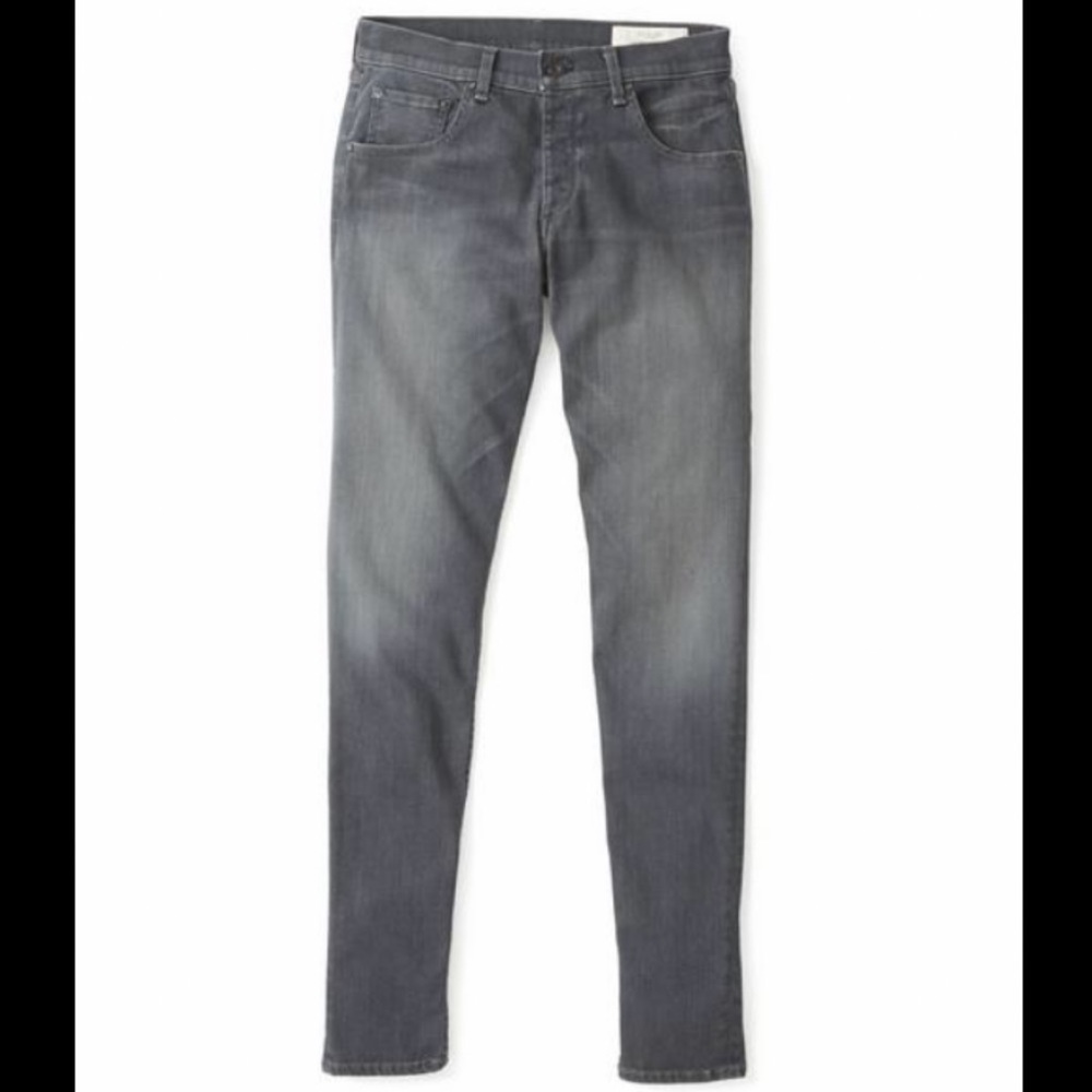 rag & bone Extra Slim Skinny Jeans: Fit 1, Silver
